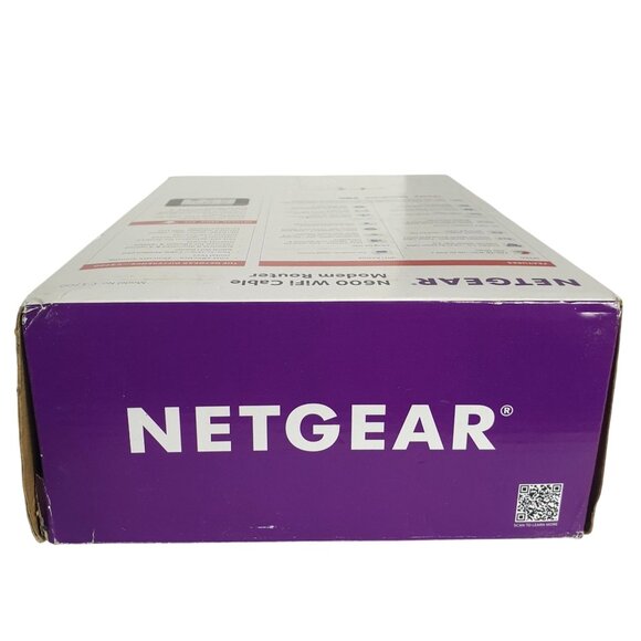 Netgear N600 WiFi Cable Modem Router C3700 Dual Band Gigabit DOCSIS 3.0 - Picture 6 of 6